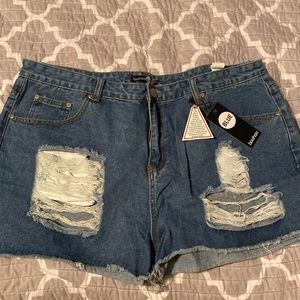 Women’s Plus Size Jean Shorts